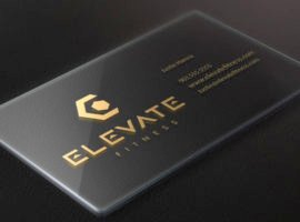 Acrylic Business Cards